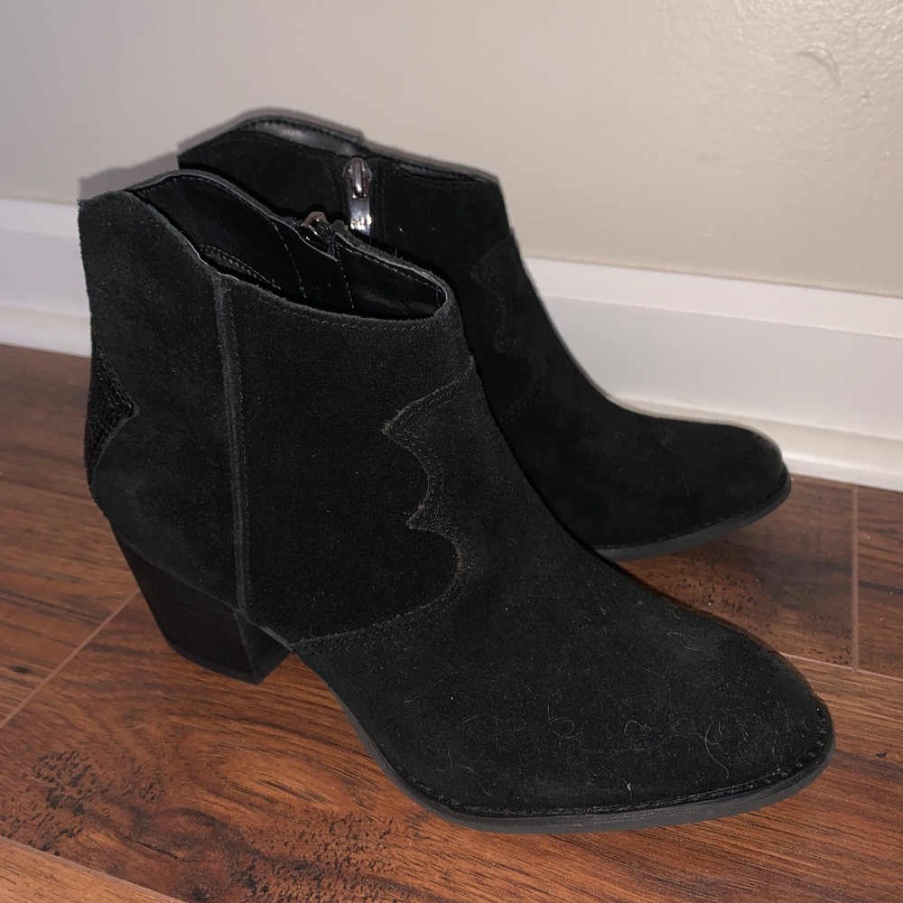 Marc Fisher Faux Suede Booties